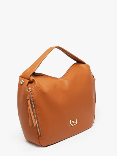 Schoudertassen Libra By byblos Bruin libra BS34B01 ander zicht 1